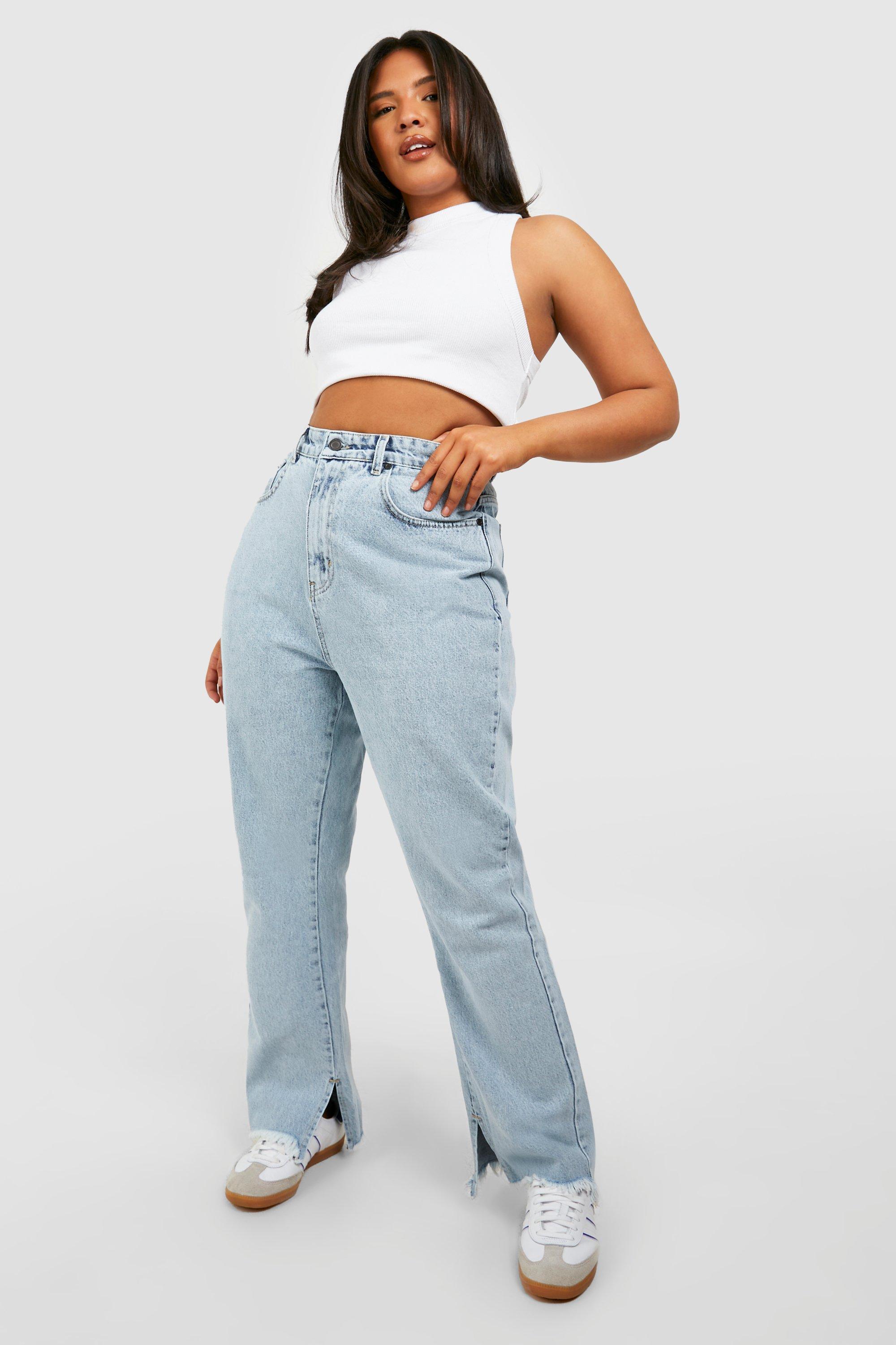 Boohoo best sale jean fendu